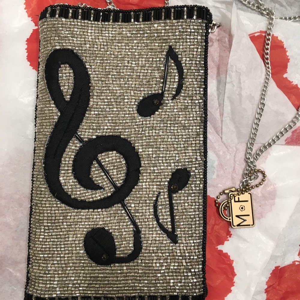 Mary Frances cellphone bag never used NWT